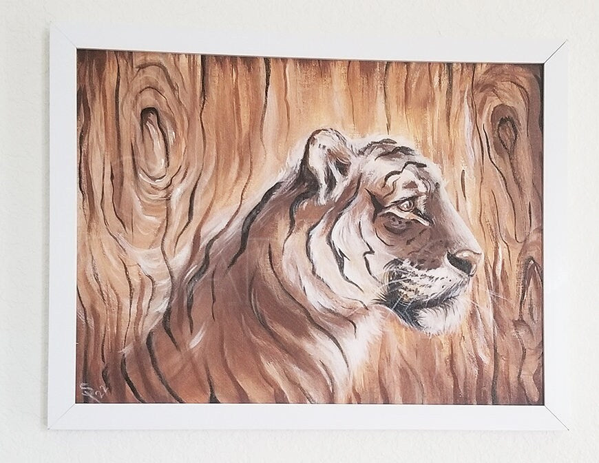 With the Grain - Original Acrylic Painting