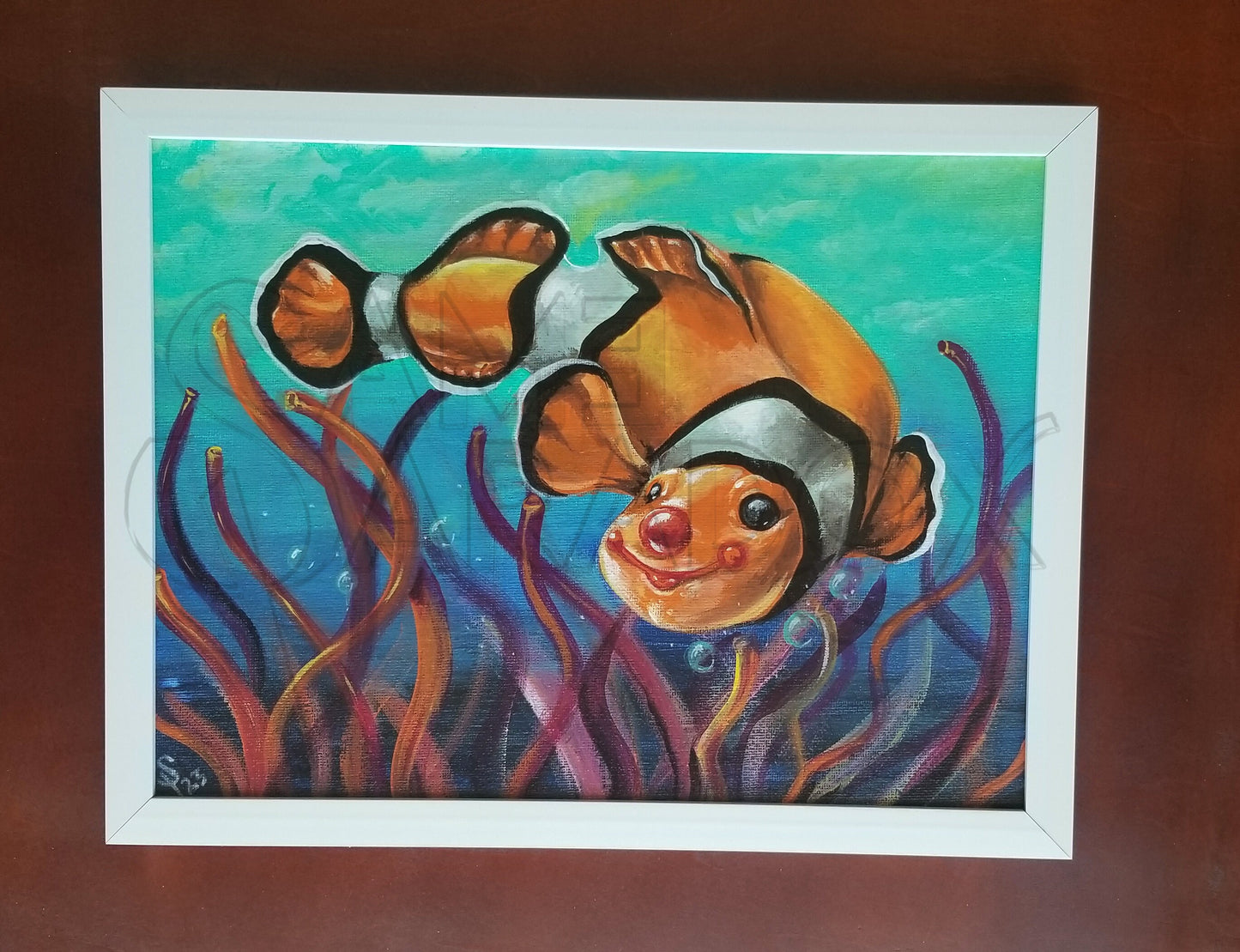 Clown Fish - Original Acrylic Painting