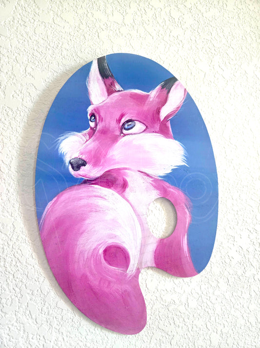 Magenta Fox - Original Painter Pallet