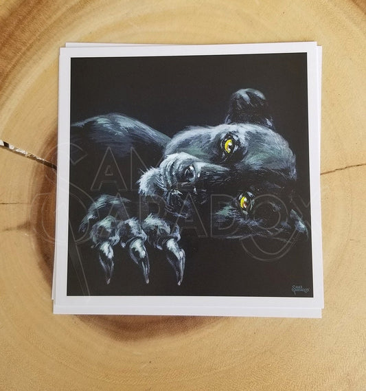 In the Shadows - Mini Art Print