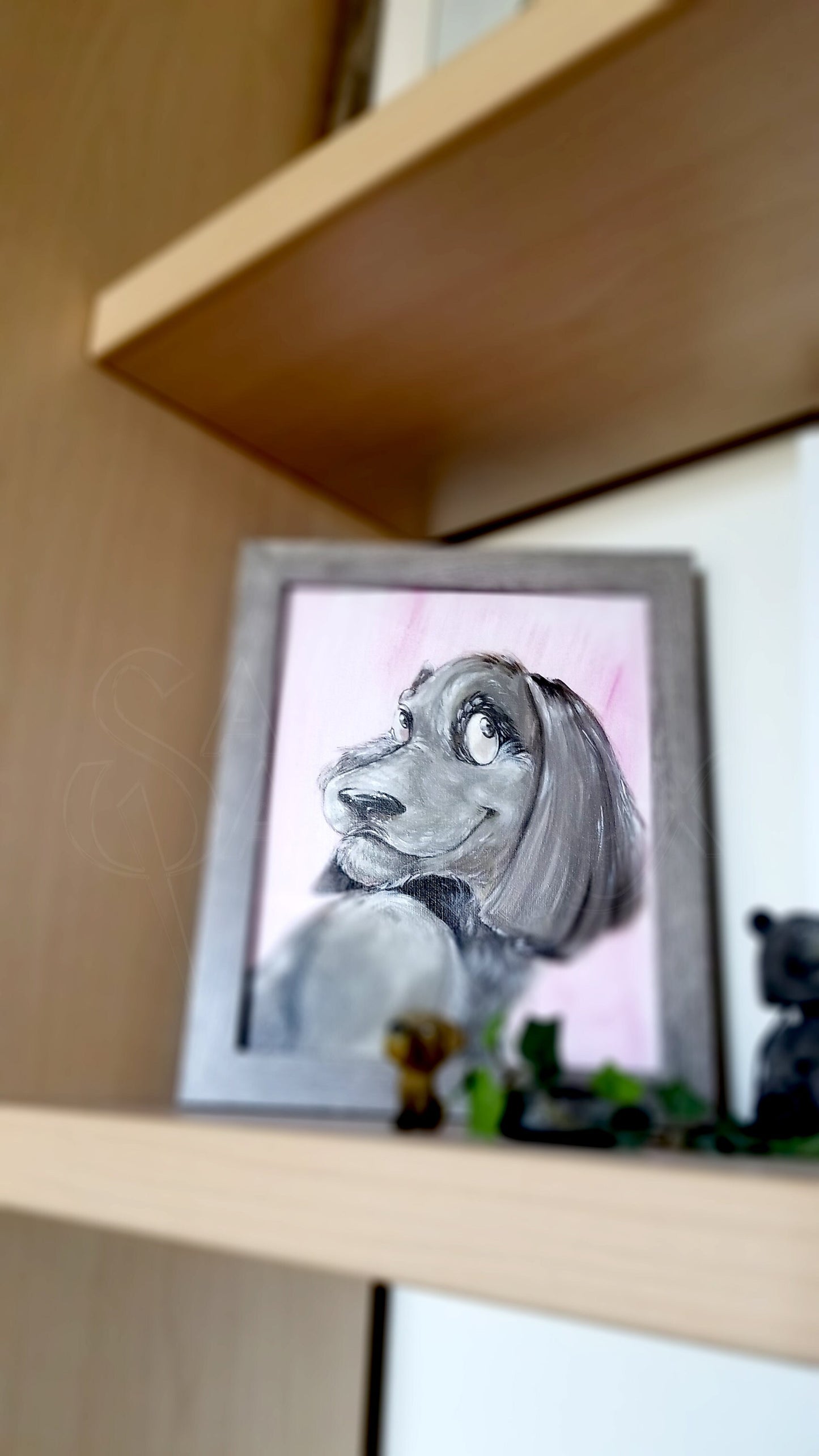 Dog - Original Acrylic Painting